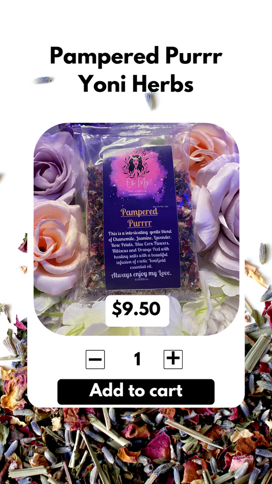 Feel the power of an intoxicating Gentle Blend of Jasmine, Lavender, Orange Peel, Chamomile, and Hibiscus as they pamper your most delicate parts with tender care.